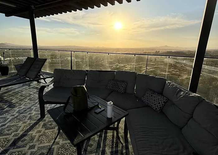 Sunset & Ocean View Beautiful Flat In Tezal -2 Br Apartment Cabo San Lucas