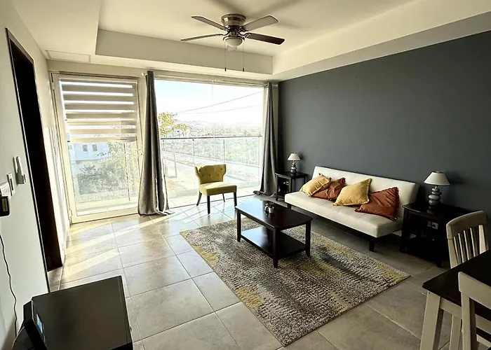 Sunset & Ocean View Beautiful Flat In Tezal -2 Br Apartment *